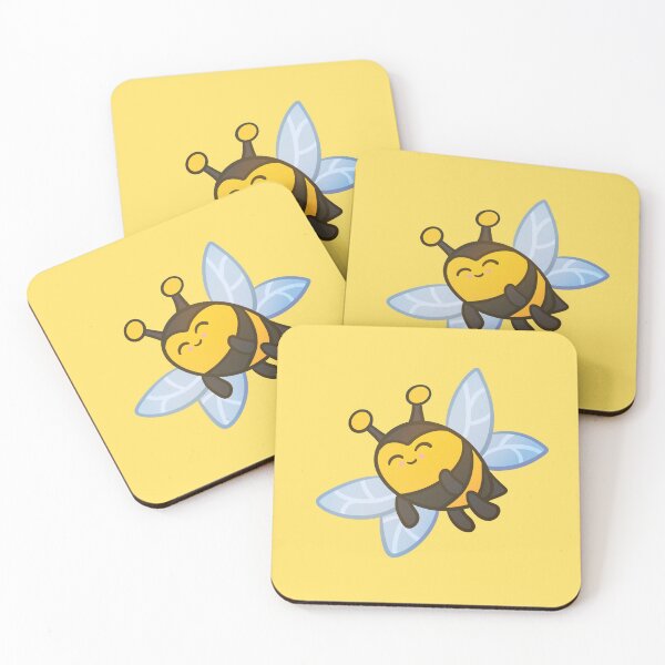 Item preview, Cutie Bees - Cute Happy Bee designed and sold by SolarWayfarer.