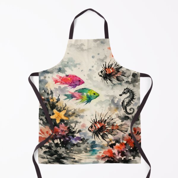 Item preview, Surreal Reef Drift with Vibrant Marine Forms designed and sold by WildlifeInc.