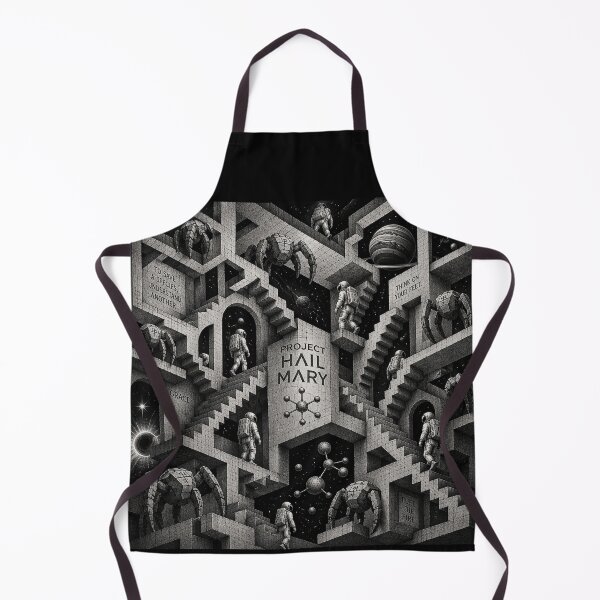 Item preview, Relativity - Project Hail Mary x Escher - Fan Art designed and sold by hesjustken.