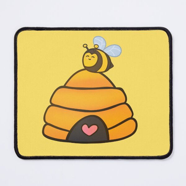 Item preview, Cutie Bees - Cute Honey Hive Bee designed and sold by SolarWayfarer.