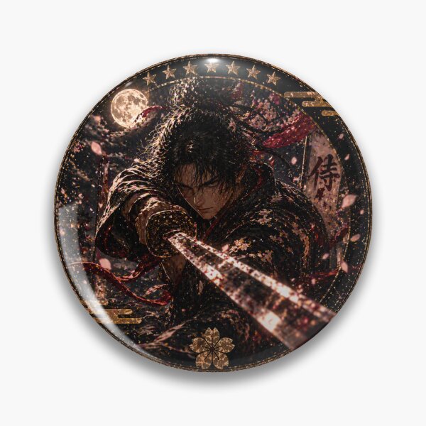 Item preview, samurai Sticker from Japan designed and sold by berryshop556.