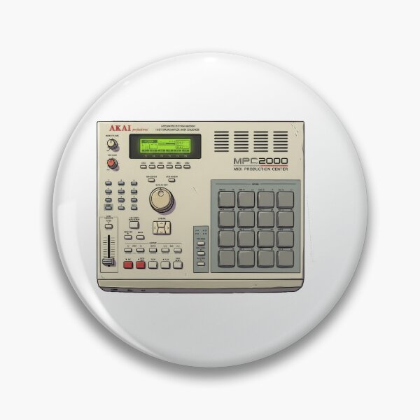 Item preview, MPC 2000 Vintage Sampler Boom Bap Illustration designed and sold by motionbymarco.