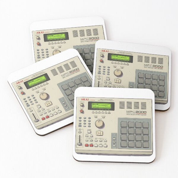 Item preview, MPC 2000 Vintage Sampler Boom Bap Illustration designed and sold by motionbymarco.