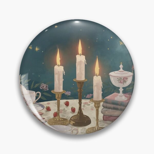 Item preview, Moonlit Garden Tea Party Fairy Tale Cottagecore designed and sold by Deezyned.
