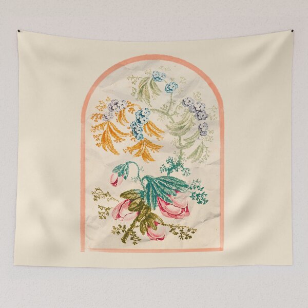 Item preview,  Herbal Arch — Vintage Botanical Floral Print in Arch Frame designed and sold by LouDSarG.