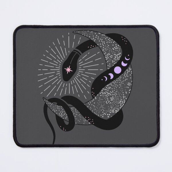 Item preview, Celestial Snake Moon Mystical Aesthetic Design designed and sold by Hannah-Yei.