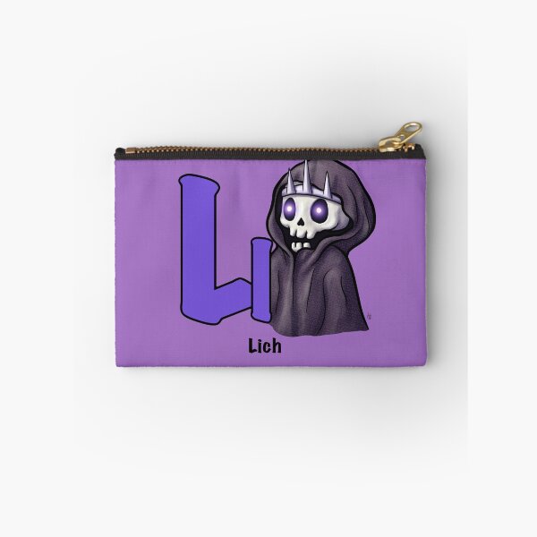 Item preview, L is for Lich – D&D Alphabet designed and sold by AnneOther.
