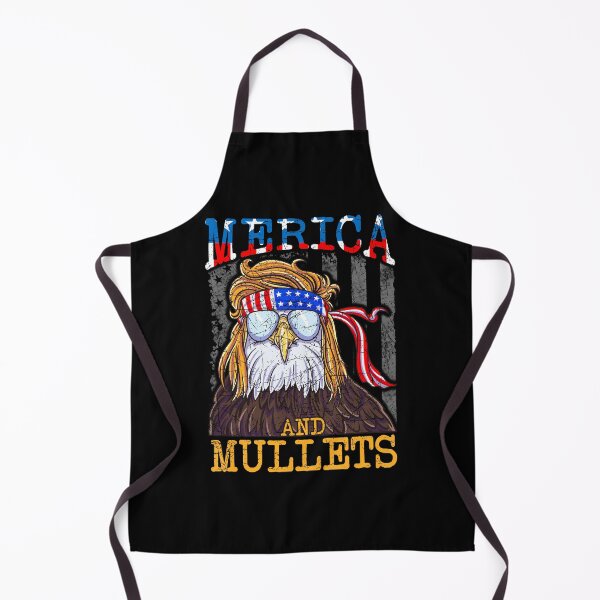 Item preview, Merica And Mullets, Funny Redneck Eagle Mullet Gift designed and sold by Vintagemashup.