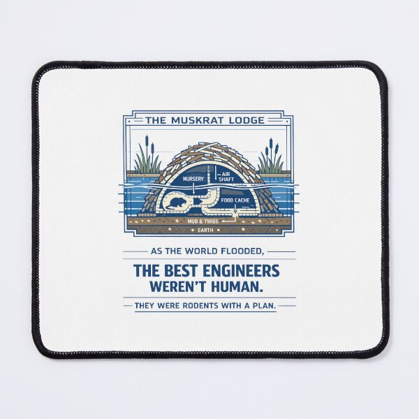 Item preview, Muskrat Lodge Nature’s Hidden Engineers designed and sold by WildlifeInc.