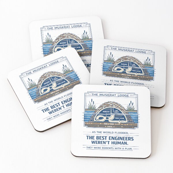 Item preview, Muskrat Lodge Nature’s Hidden Engineers designed and sold by WildlifeInc.