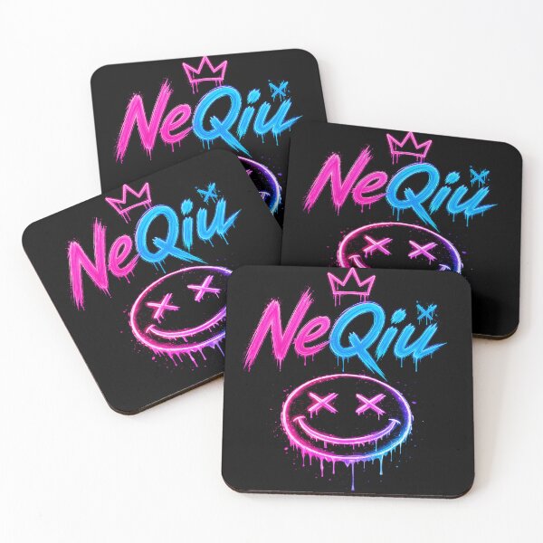 Item preview, NeQiu Neon Smiley – Cyber Streetwear Aesthetic Design designed and sold by NeQiu's merch.