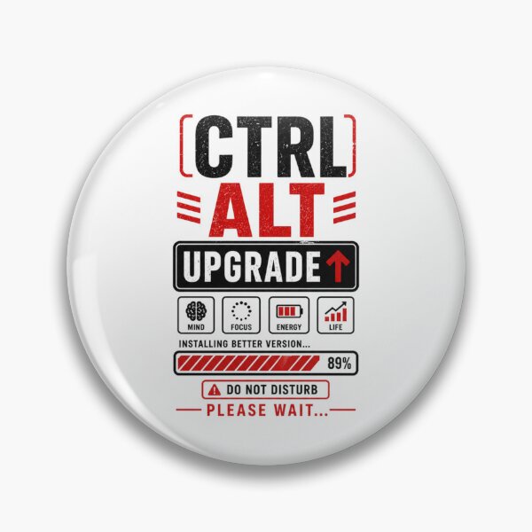 Item preview, Ctrl Alt Upgrade Shirt - Installing Better Version Funny Tech Motivation Tee designed and sold by DomKo10.