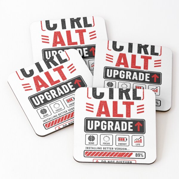 Item preview, Ctrl Alt Upgrade Shirt - Installing Better Version Funny Tech Motivation Tee designed and sold by DomKo10.