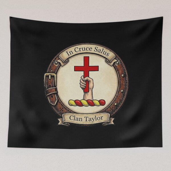 Item preview, Clan Taylor Crest designed and sold by BagTown Clans.