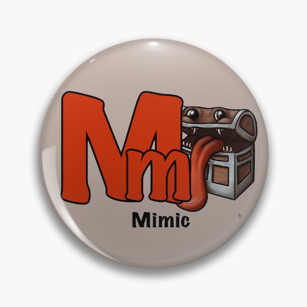 Item preview, M is for Mimic – D&D Alphabet designed and sold by AnneOther.