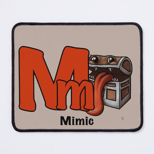 Item preview, M is for Mimic – D&D Alphabet designed and sold by AnneOther.