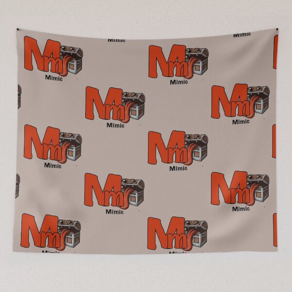 Item preview, M is for Mimic – D&D Alphabet designed and sold by AnneOther.
