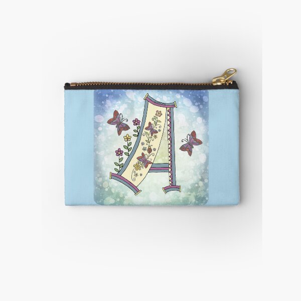 Item preview, Floral letter A Monogram designed and sold by artmuvz.