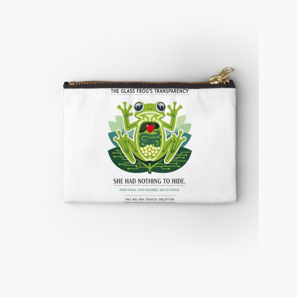 Item preview, Glass Frog Transparency Hidden Truth Concept designed and sold by WildlifeInc.