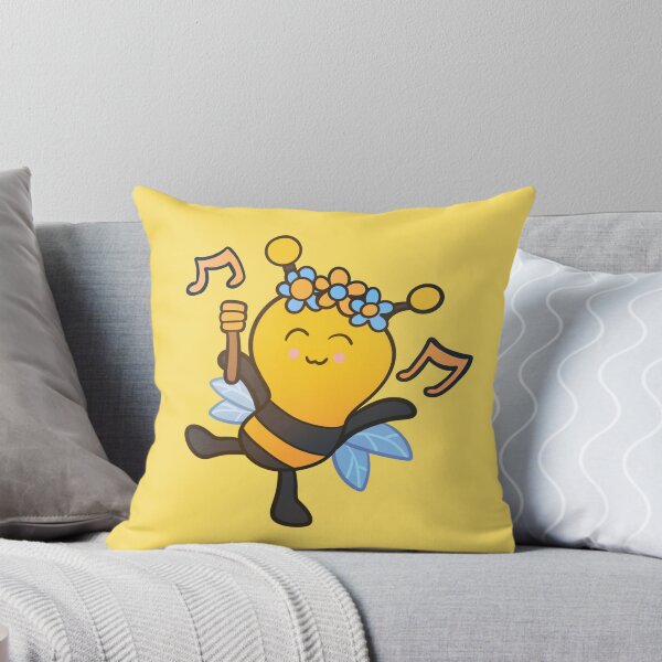 Item preview, Cutie Bees - Cute Happy Musical Bee designed and sold by SolarWayfarer.