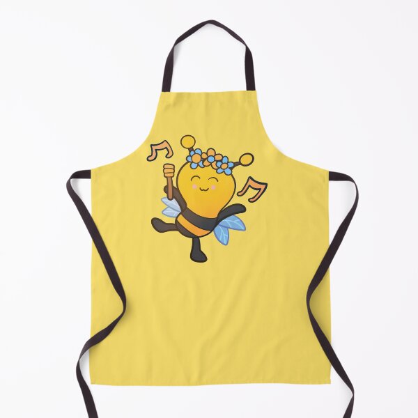 Item preview, Cutie Bees - Cute Happy Musical Bee designed and sold by SolarWayfarer.