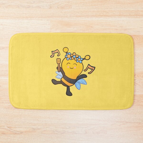 Item preview, Cutie Bees - Cute Happy Musical Bee designed and sold by SolarWayfarer.