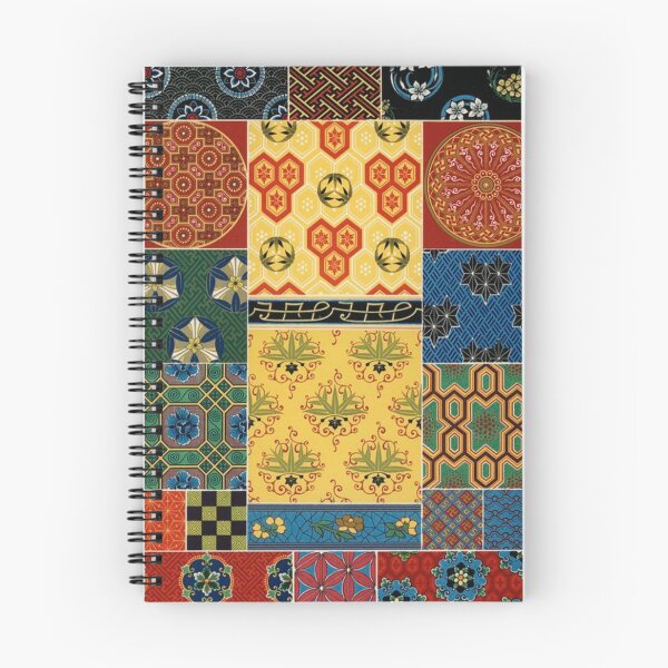 Item preview, Wa Moyō — Japanese Decorative Pattern Tile Sampler designed and sold by LouDSarG.