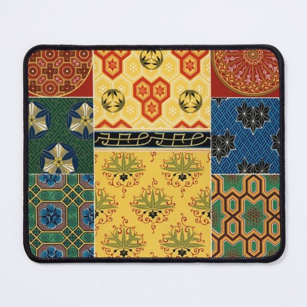 Item preview, Wa Moyō — Japanese Decorative Pattern Tile Sampler designed and sold by LouDSarG.