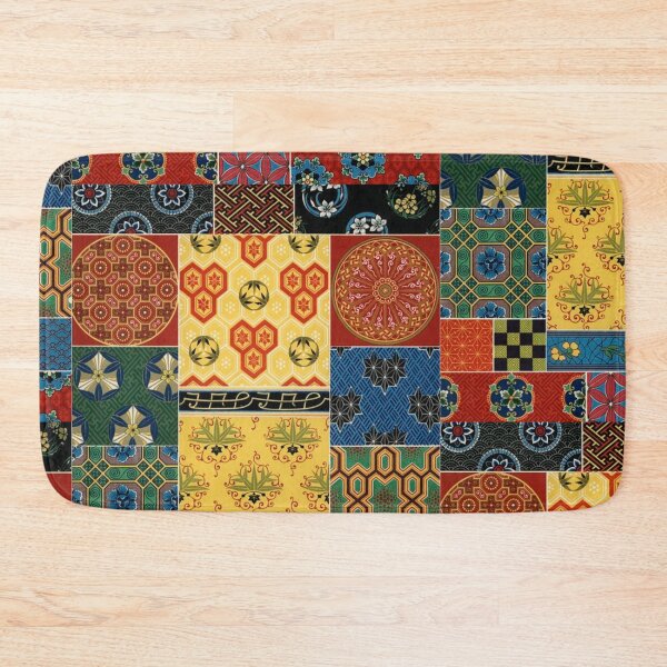 Item preview, Wa Moyō — Japanese Decorative Pattern Tile Sampler designed and sold by LouDSarG.