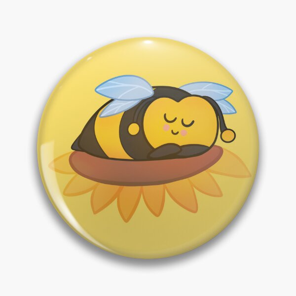 Item preview, Cutie Bees - Cute Sleeping Bee designed and sold by SolarWayfarer.