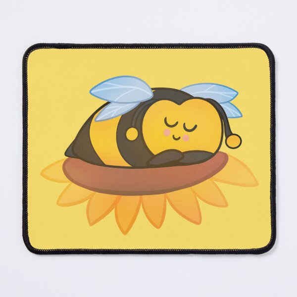 Item preview, Cutie Bees - Cute Sleeping Bee designed and sold by SolarWayfarer.
