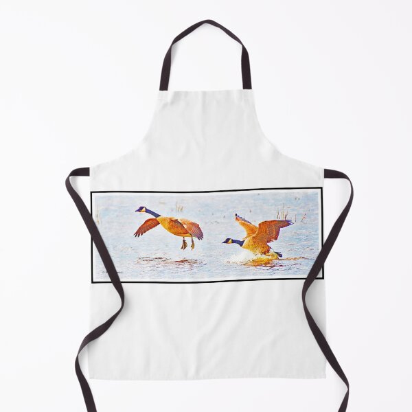 Item preview, Canada Geese Landing in a Salt Marsh designed and sold by AMacGPhilly.