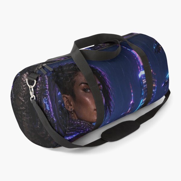 Item preview, Neon Guardian: Cyberpunk Protector & AI Companion designed and sold by Kimberly Palmer.