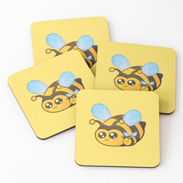 Item preview, Cutie Bees - Cute Snuggle Bees designed and sold by SolarWayfarer.
