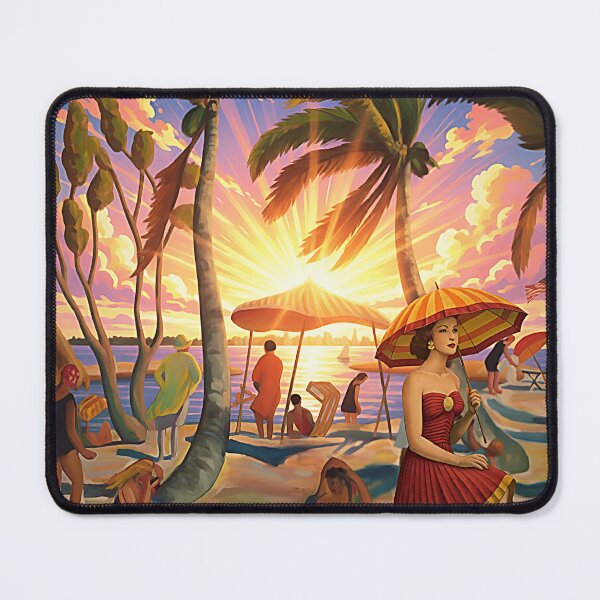 Item preview, Florida Beach Reimagined designed and sold by Lisa Marie Mercer.