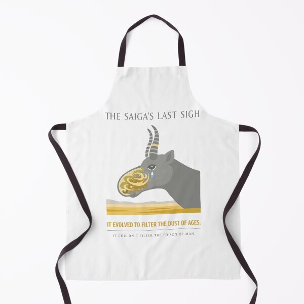 Item preview, Saiga Antelope Last Sigh Environmental Warning designed and sold by WildlifeInc.