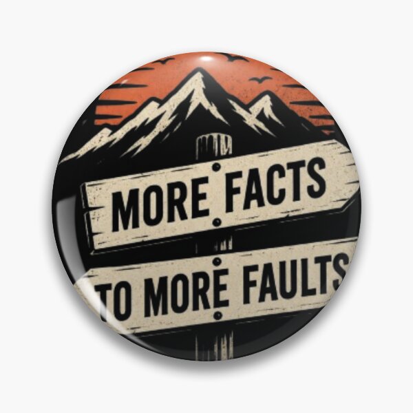Item preview, more facts to more faults - philosophy designed and sold by Obiechefu.