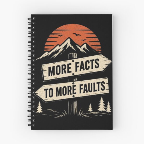 Item preview, more facts to more faults - philosophy designed and sold by Obiechefu.