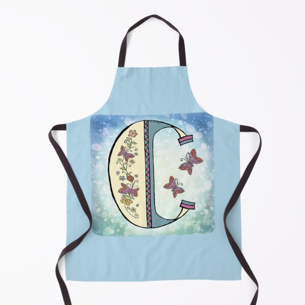 Item preview, Floral letter C Monogram designed and sold by artmuvz.
