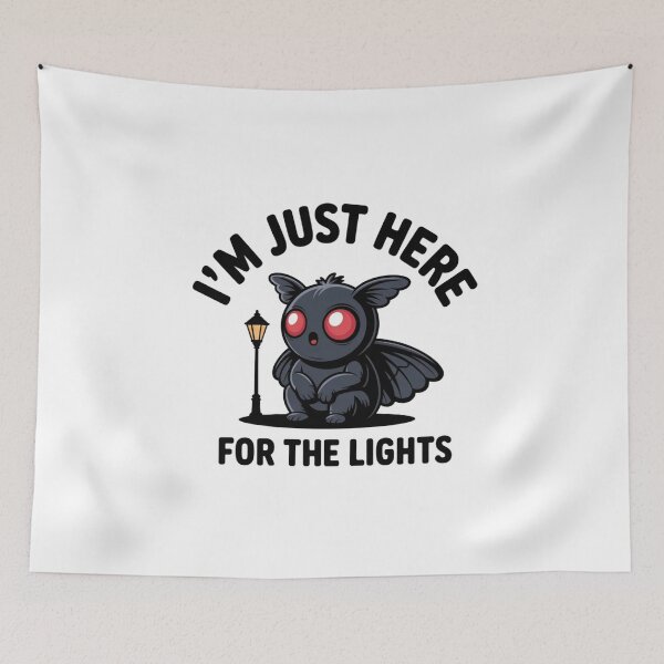 Item preview, Funny Spooky Cute Mothman Kids T-Shirt Decal designed and sold by Mr-wow.
