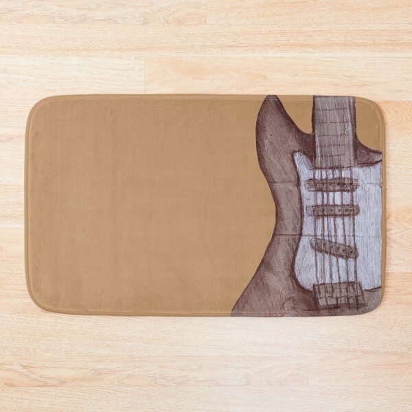 Item preview, Vintage Electric Guitar Sketch (Sepia) designed and sold by Sky-99.