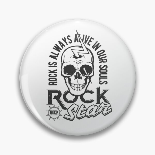 Item preview, Rock Is Always Alive Skull Design designed and sold by MatrixDifferent.