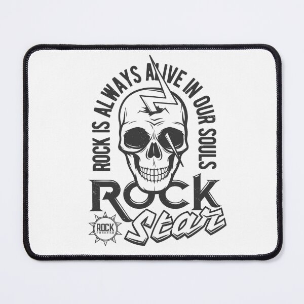 Item preview, Rock Is Always Alive Skull Design designed and sold by Nature in Focus.
