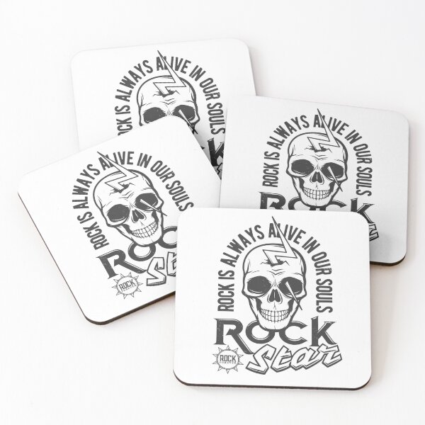 Item preview, Rock Is Always Alive Skull Design designed and sold by  Nature in Focus.
