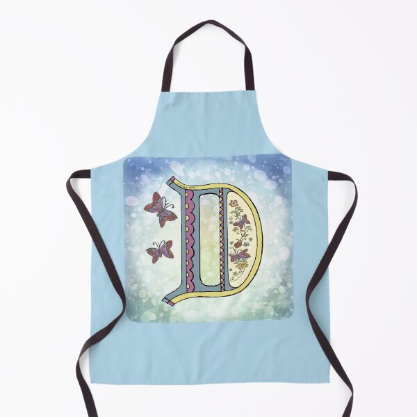 Item preview, Floral letter D Monogram designed and sold by artmuvz.