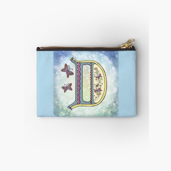 Item preview, Floral letter D Monogram designed and sold by artmuvz.