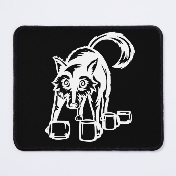 Item preview, Coffee Wolf - White and Black designed and sold by Batmantis275.