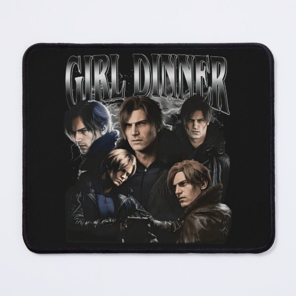 Artikelvorschau, Leon S. Kennedy Girl Dinner Resident Evil Meme Gamer Horror Classic T-Shirt entworfen und verkauft von LillyCustomTees.