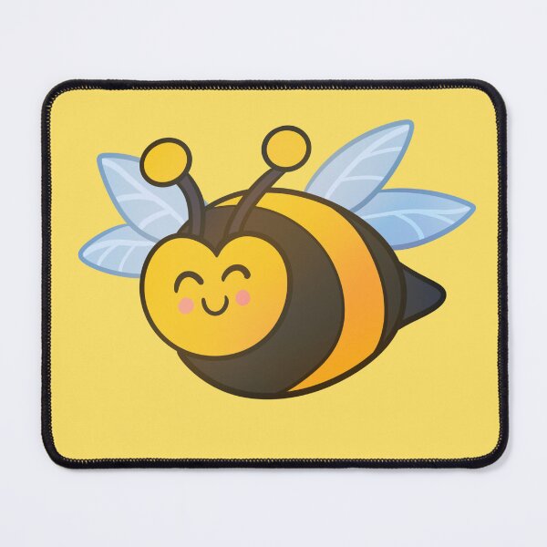 Item preview, Cutie Bees - Cute Very Happy Bee designed and sold by SolarWayfarer.
