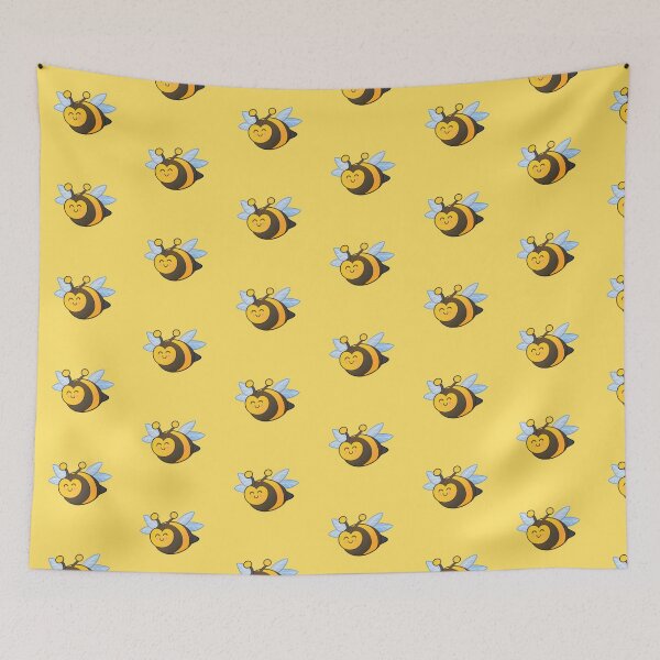 Item preview, Cutie Bees - Cute Very Happy Bee designed and sold by SolarWayfarer.